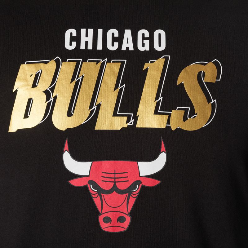 Pánske tričko New Era Team Script OS Tee Chicago Bulls black 8